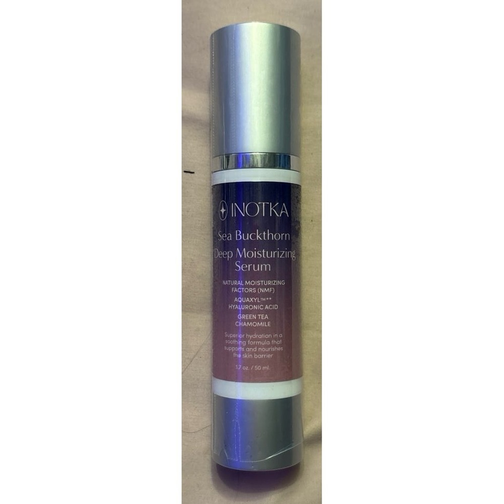 NEW Inotka Sea Buckthorn Deep Moisturizing Serum with Triple Action Peptides